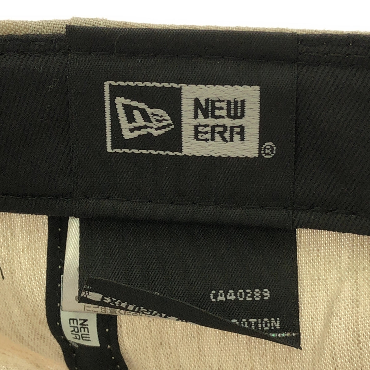 【美品】  UNITED ARROWS green label relaxing / ユナイテッド アローズ グリーン レーベル リラクシング | NEW ERA 9THIRTY リネン シャンブレー キャップ | F | アイボリー | レディース