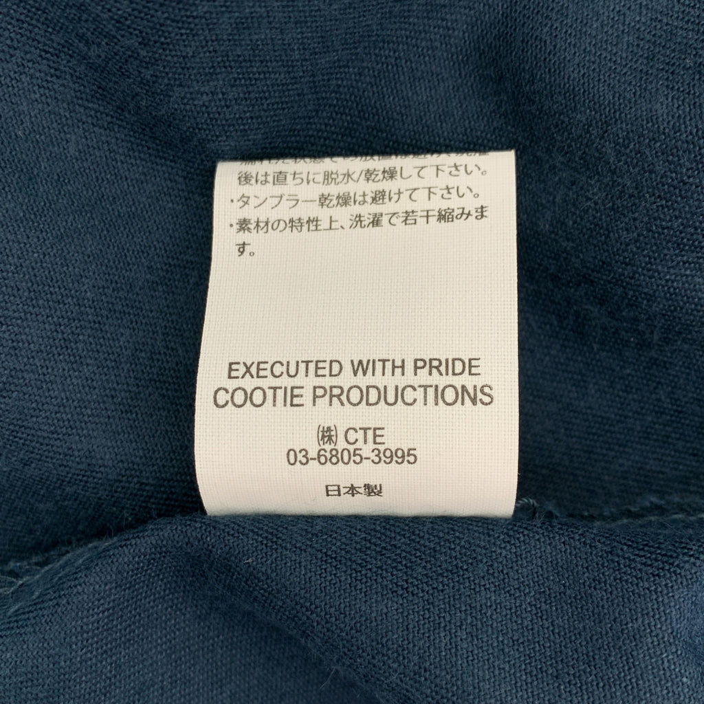 COOTIE / 쿠티 | 2023SS | C / R Twill Work Jacket 코튼 레이온 스윙 탑 재킷 | M | 남성