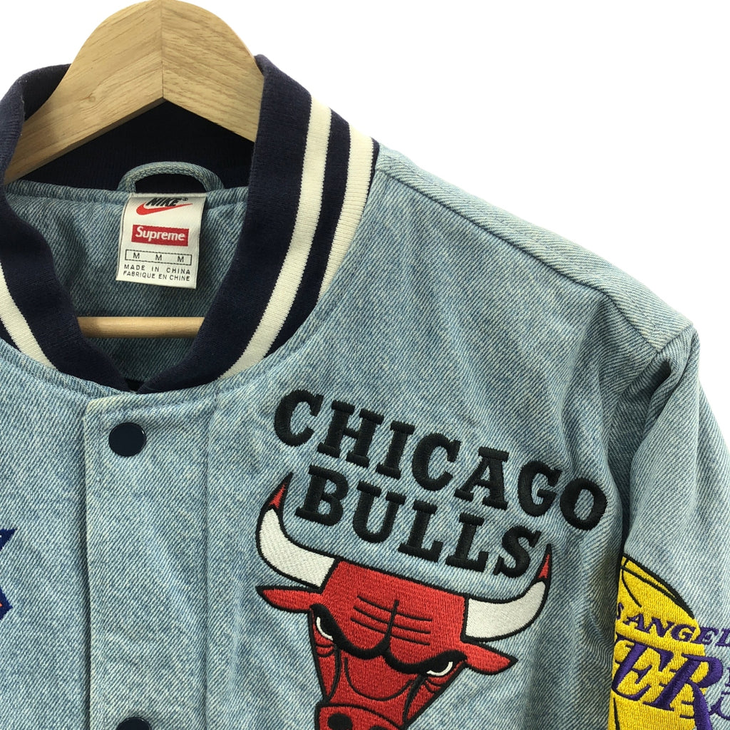 SUPREME / シュプリーム | ×NIKE / NBA Teams Warm Up Jacket デニムジャケット | M | メンズ