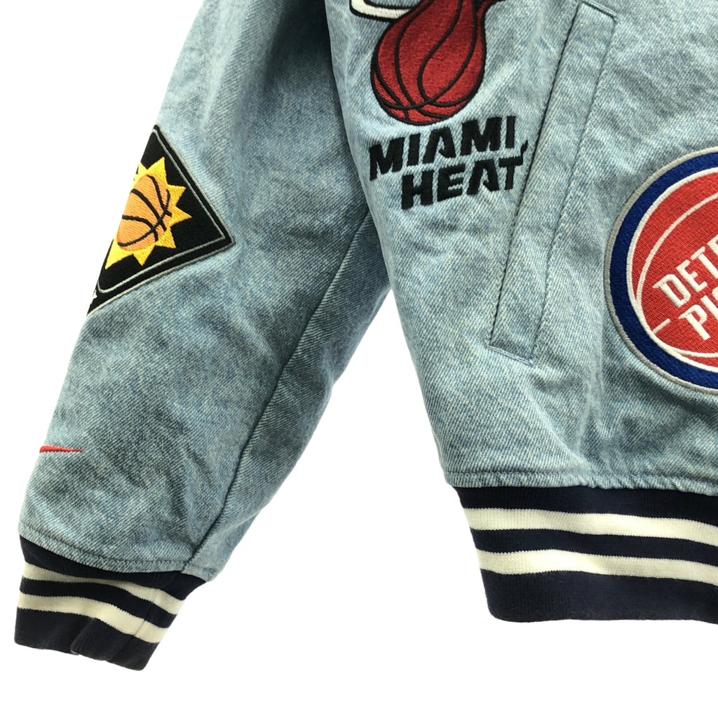 SUPREME / シュプリーム | ×NIKE / NBA Teams Warm Up Jacket デニムジャケット | M | メンズ