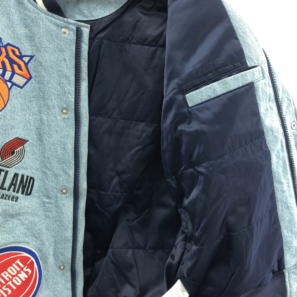 SUPREME / シュプリーム | ×NIKE / NBA Teams Warm Up Jacket デニムジャケット | M | メンズ