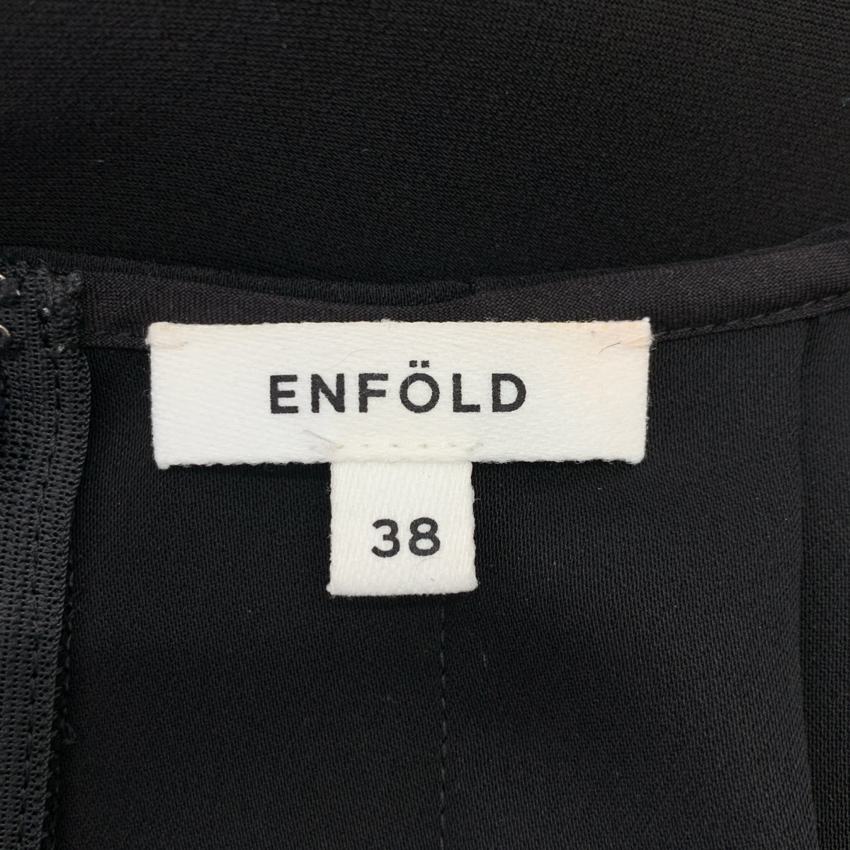 ENFOLD | 圓形套頭衫 / 後拉鍊寬鬆襯衫 | 尺寸 38 | 女款
