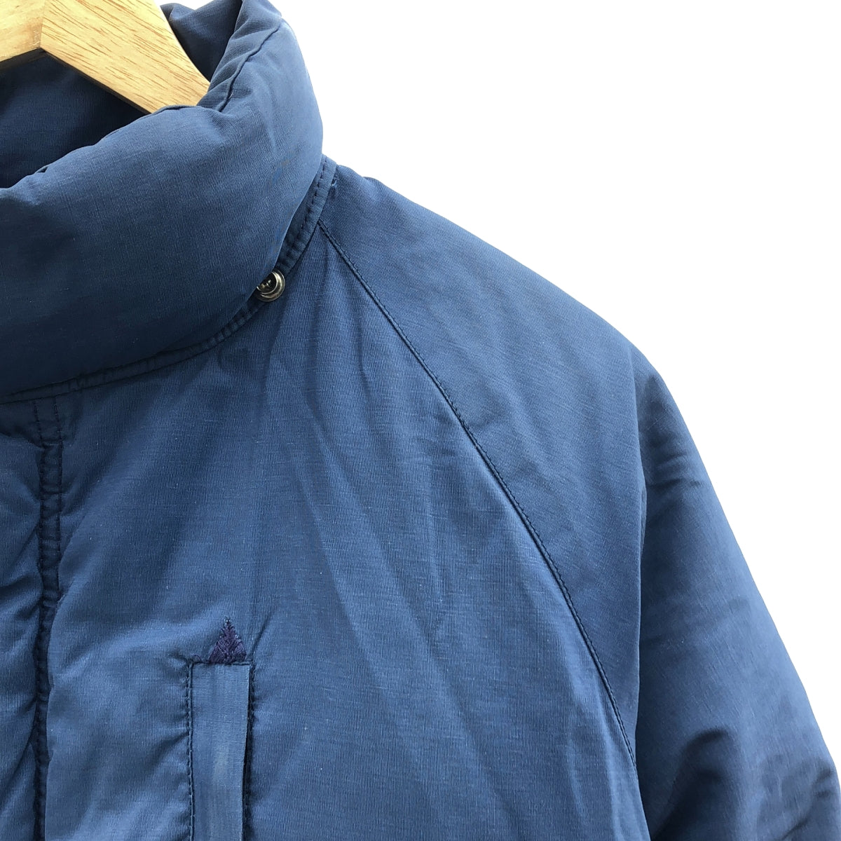 THE NORTH FACE | 1970 年代復古棕色標籤羽絨外套 | XS | 藍色 | 男款