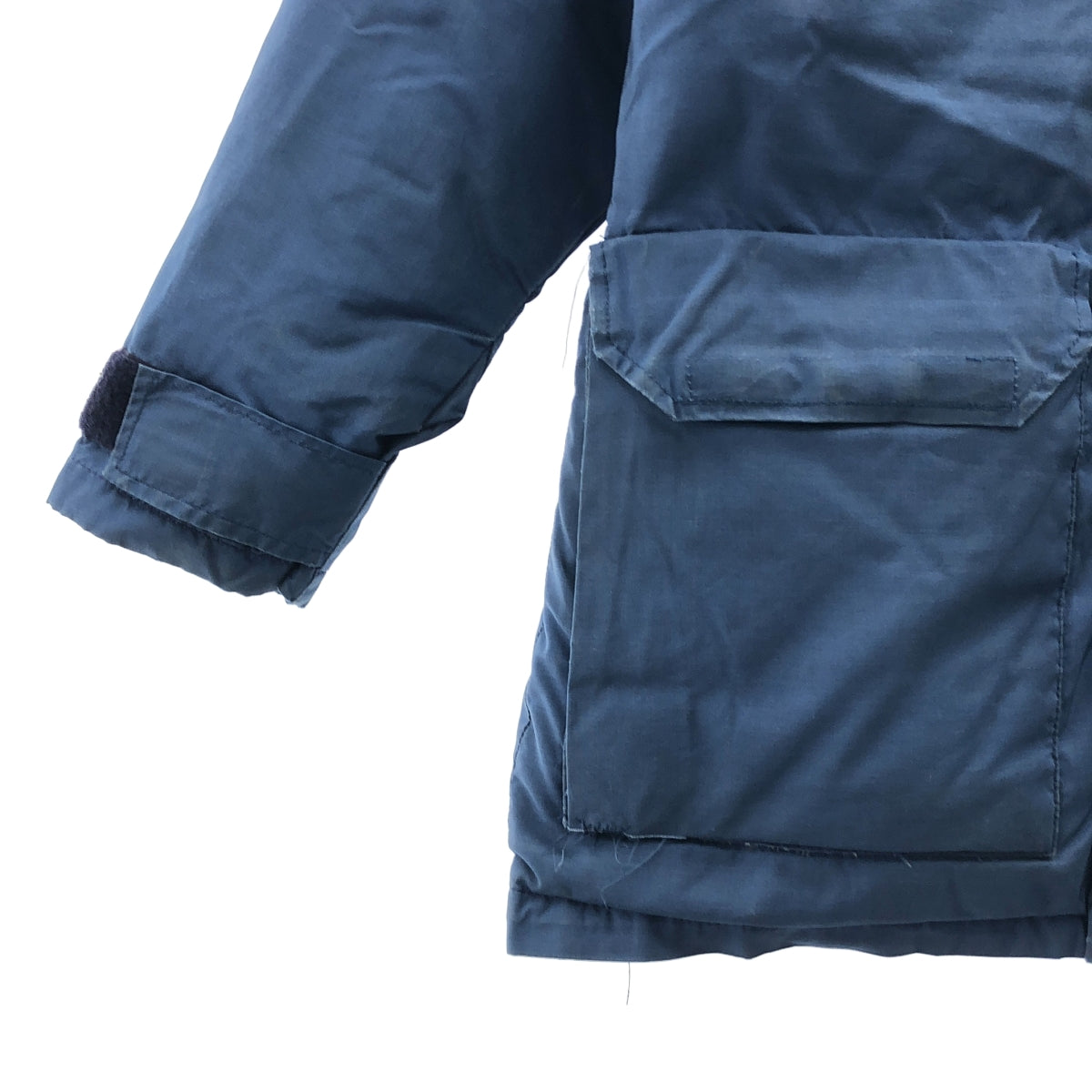 THE NORTH FACE | 1970 年代復古棕色標籤羽絨外套 | XS | 藍色 | 男款