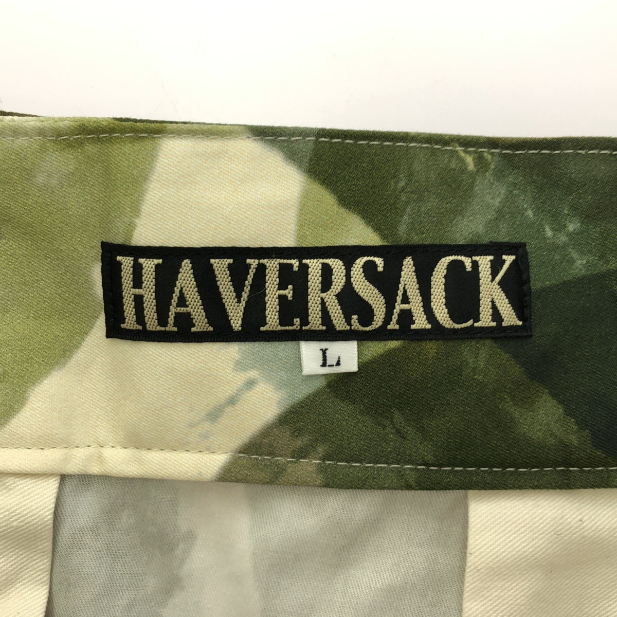 HAVERSACK / ハバーサック | 2024SS | コットン カモフラージュ グルカパンツ | L | メンズ