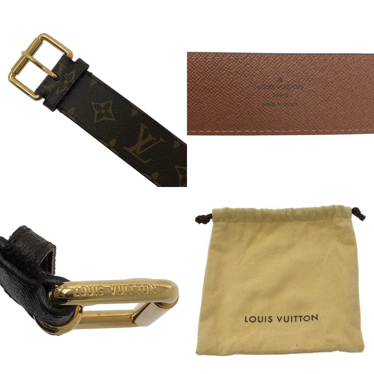 【美品】  Louis Vuitton / ルイヴィトン | サンチュール ポシェット デュオ ウエストバッグ / M9836 | ブラウン | レディース