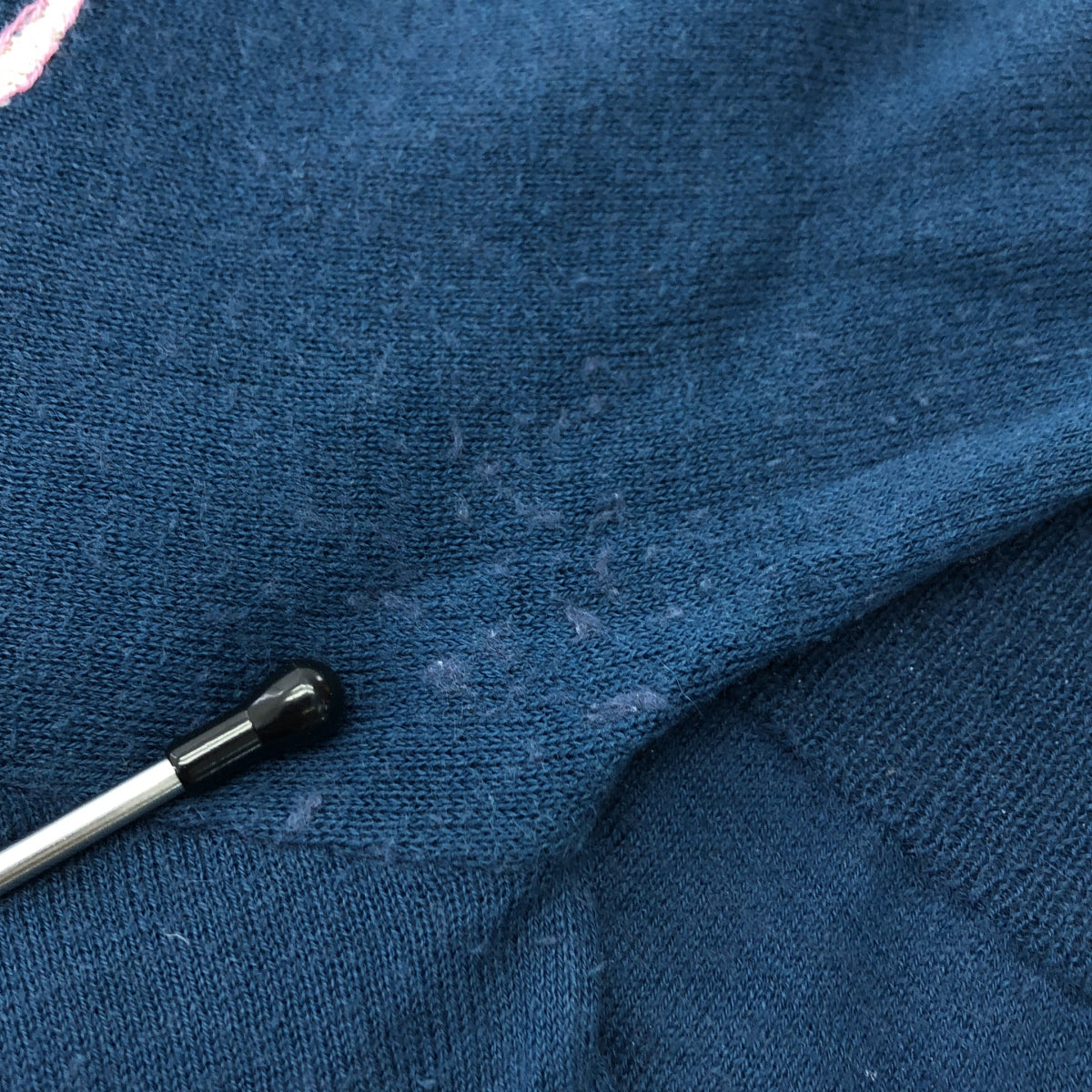 mina perhonen / 미나펠호넨 | 2005SS | noppara / 엠브로이드 니트 가디건 | 네이비 | 여성