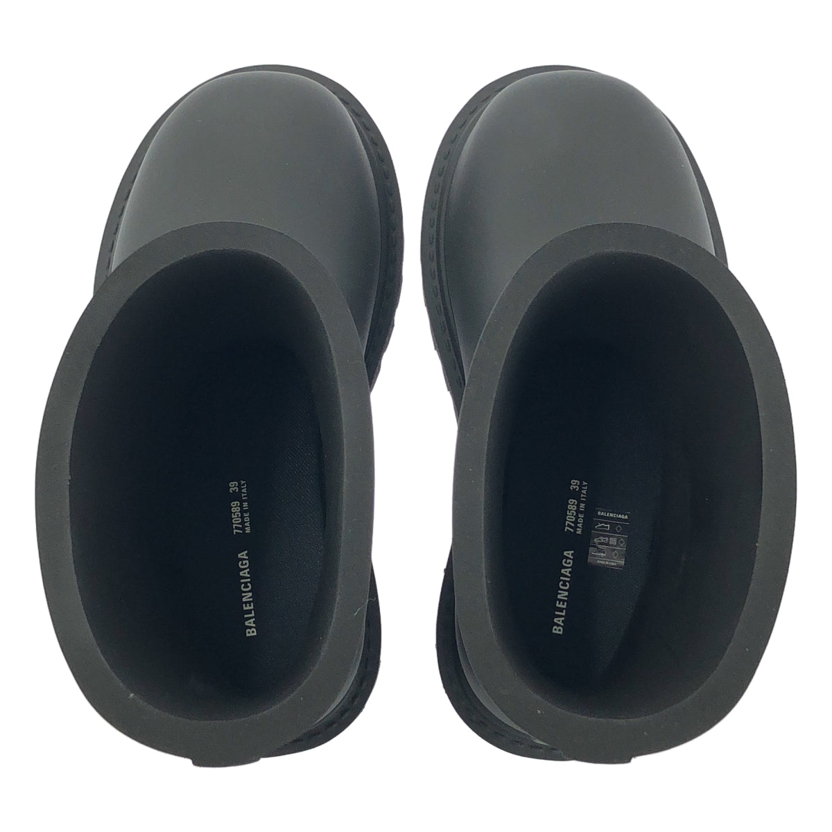 [狀況極佳] BALENCIAGA | 2024SS | STEROID BOOT | 770589 | 尺寸 39 | 黑色 | 男款