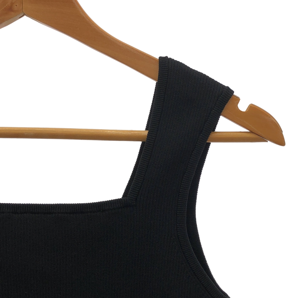 [狀況極佳] Ron Herman 方領羅紋背心 | XS 碼 | 黑色 | 女款