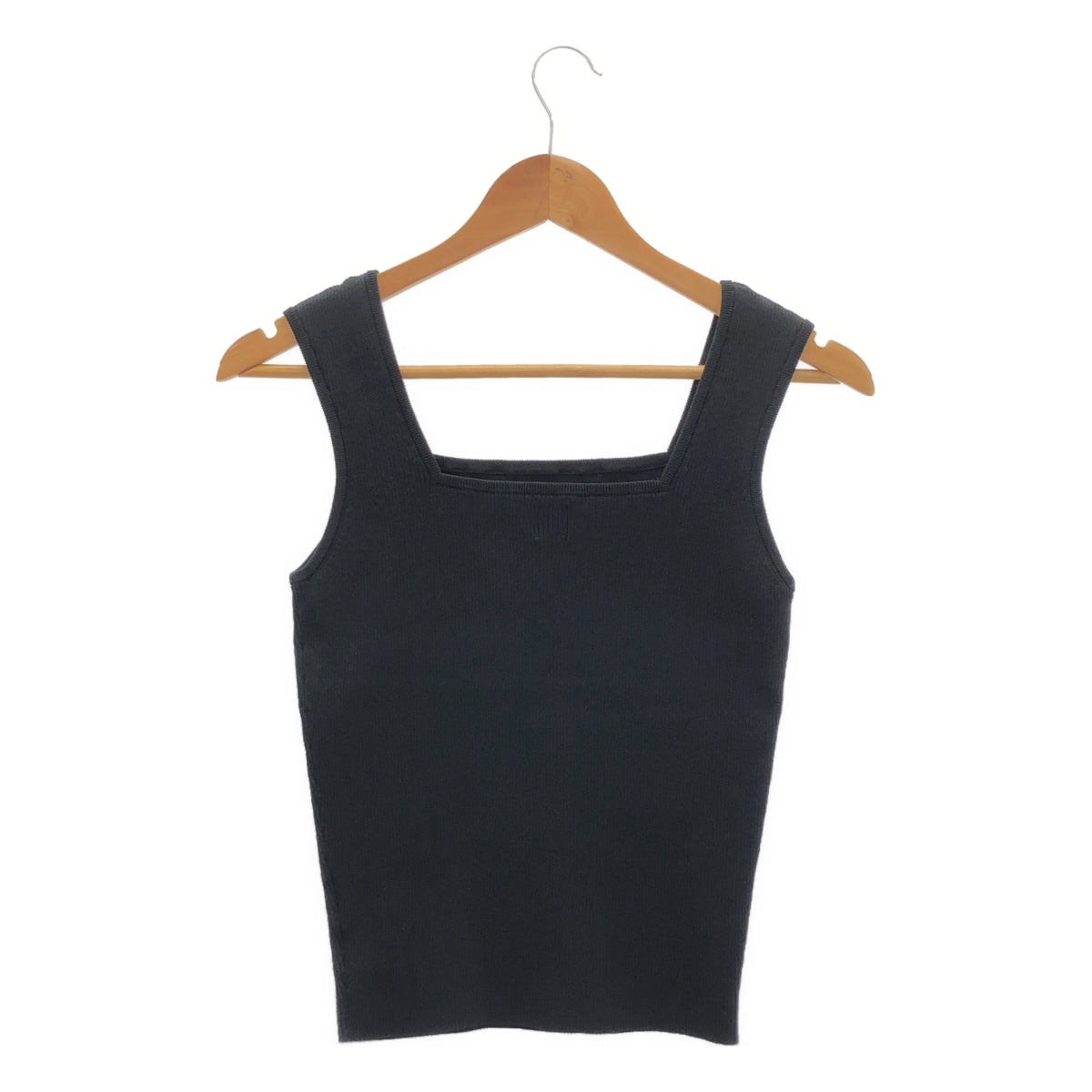 [狀況極佳] Ron Herman 方領羅紋背心 | XS 碼 | 黑色 | 女款