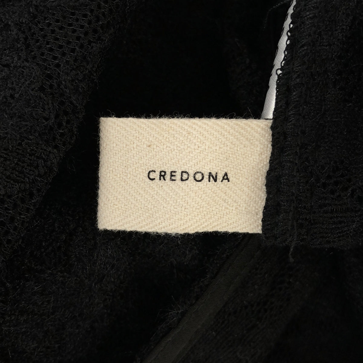 CREDONA / クレドナ | Vintage起毛 レース カフタンワンピース | F | レディース