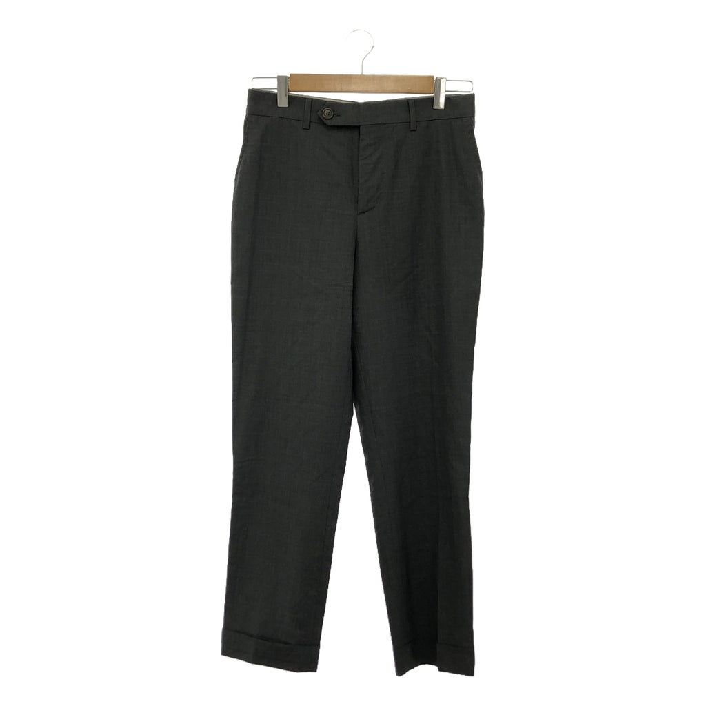 BRUNELLO CUCINELLI / 브루넬로쿠치넬리 | 울 슬랙스 팬츠 | 46 | 회색 | 남성