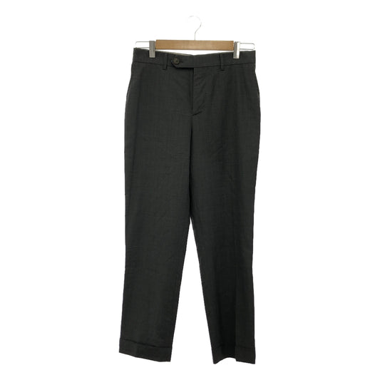 BRUNELLO CUCINELLI | Wool slacks pants | 46 | Grey | Men's