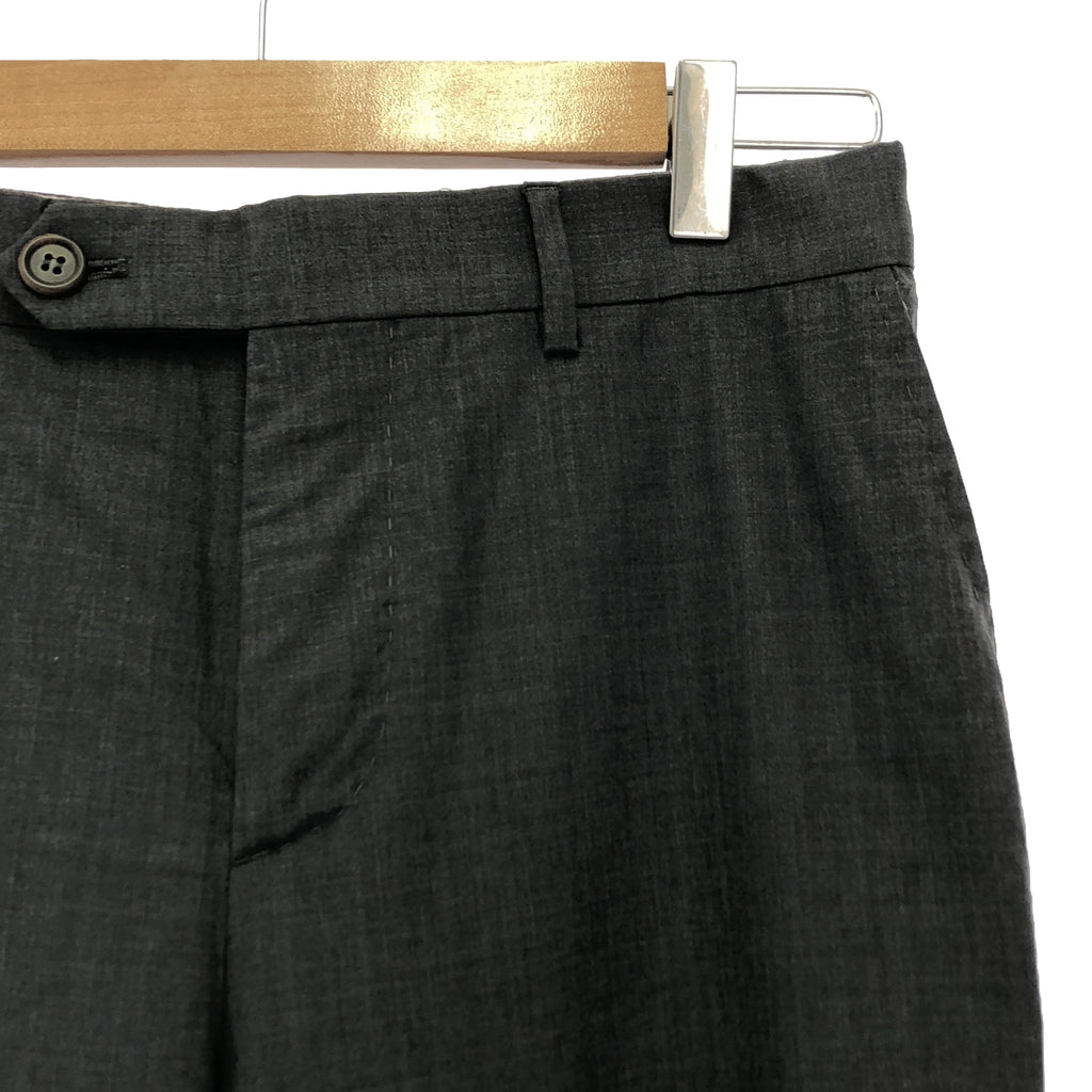 BRUNELLO CUCINELLI / 브루넬로쿠치넬리 | 울 슬랙스 팬츠 | 46 | 회색 | 남성