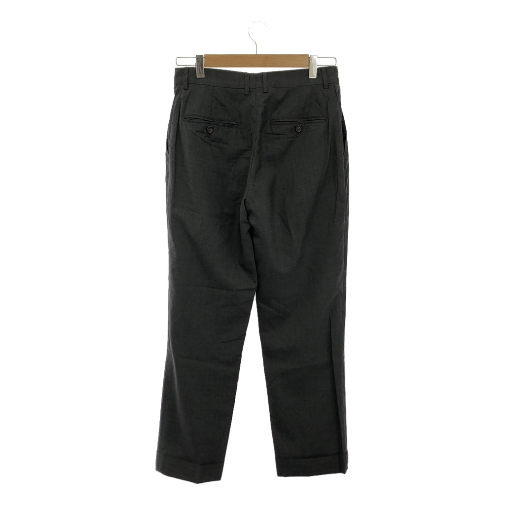 BRUNELLO CUCINELLI / 브루넬로쿠치넬리 | 울 슬랙스 팬츠 | 46 | 회색 | 남성