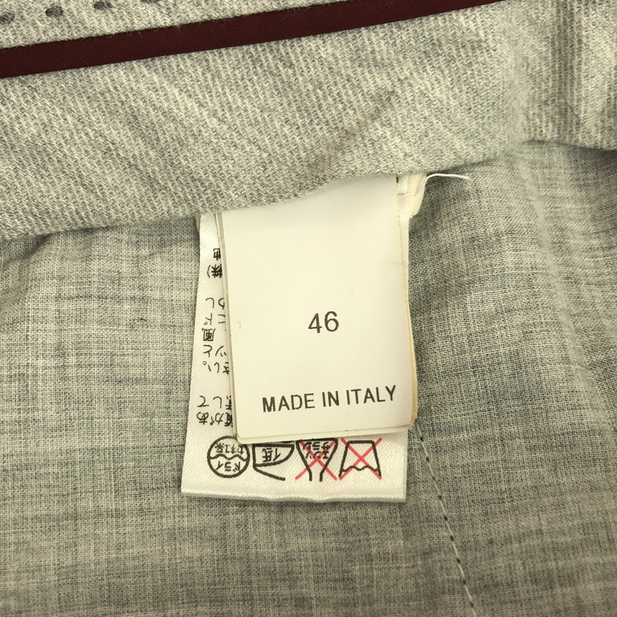 BRUNELLO CUCINELLI / ブルネロクチネリ | ウール スラックス