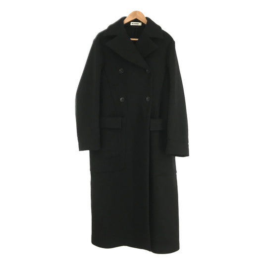 JIL SANDER | Wool over long coat | 34 | Black | Women's