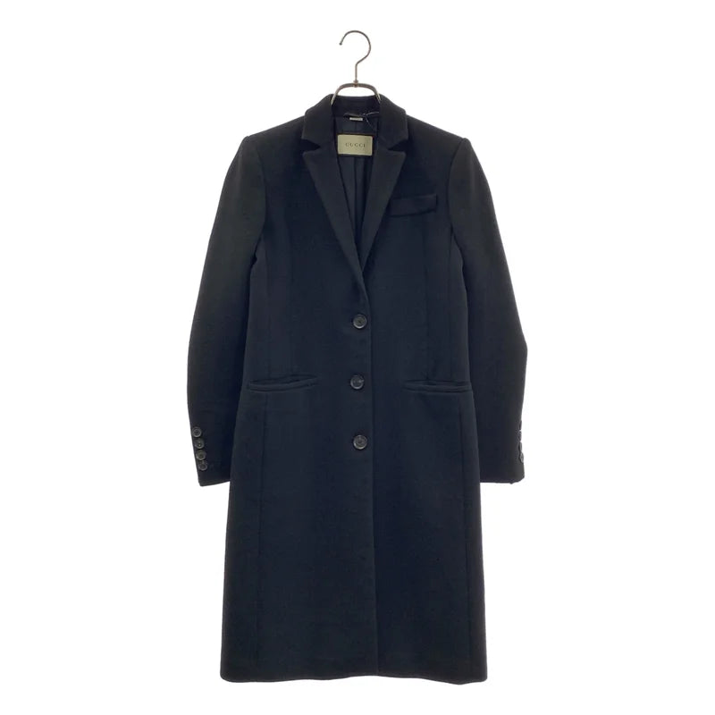 GUCCI / グッチ | ウール チェスターコート | 38 | レディース