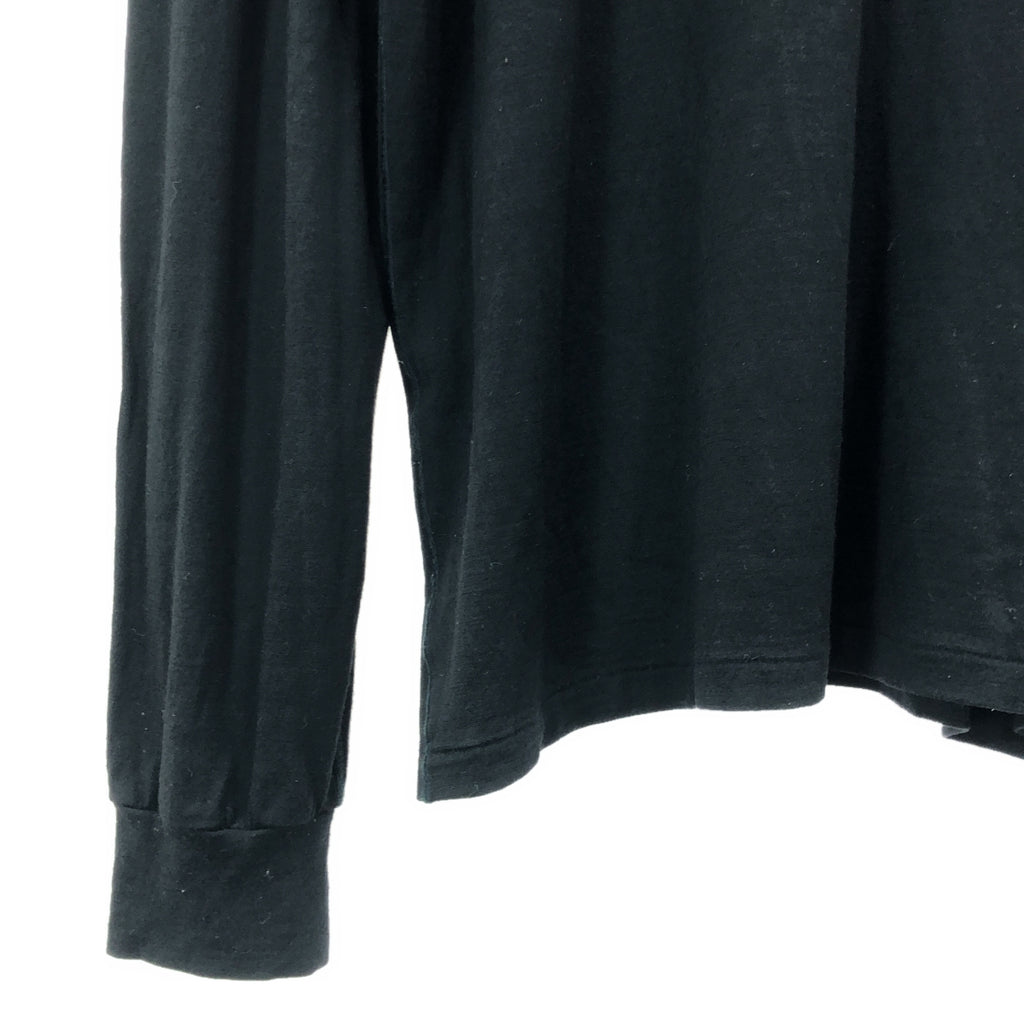 YOKE / ヨーク | 2020AW | HIGH NECK LONG SLEEVES ハイネック ウールニット | 3 | ブラック | メンズ