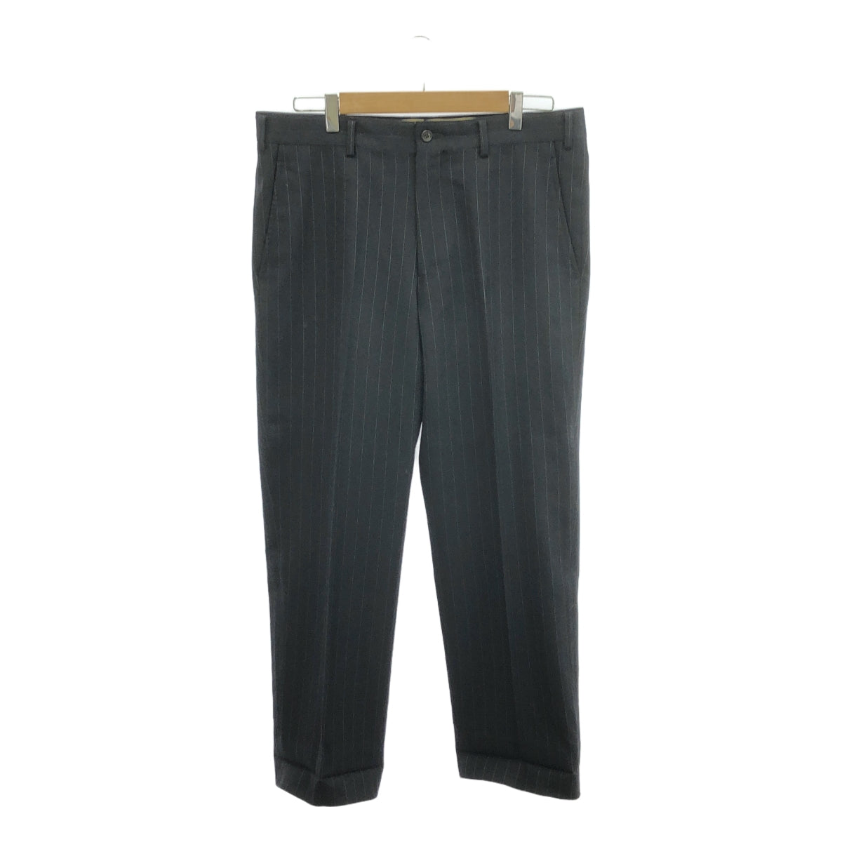 COMME des GARCONS HOMME DEUX | 2014AW | Wool striped slacks | L | Men's