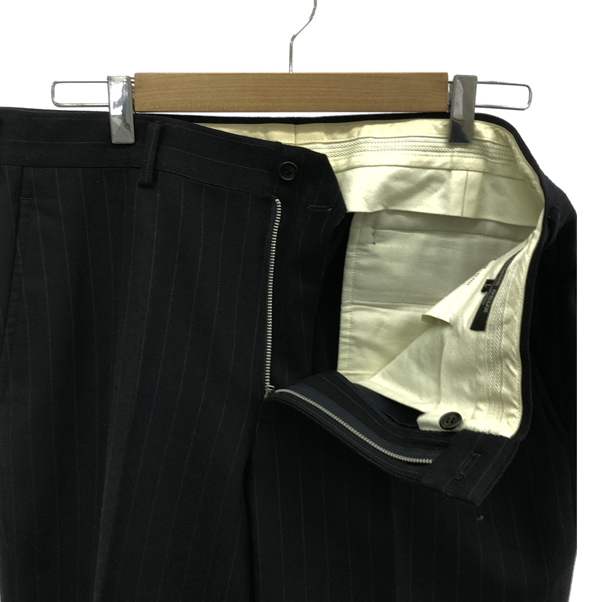 COMME des GARCONS HOMME DEUX | 2014AW | Wool striped slacks | L | Men's