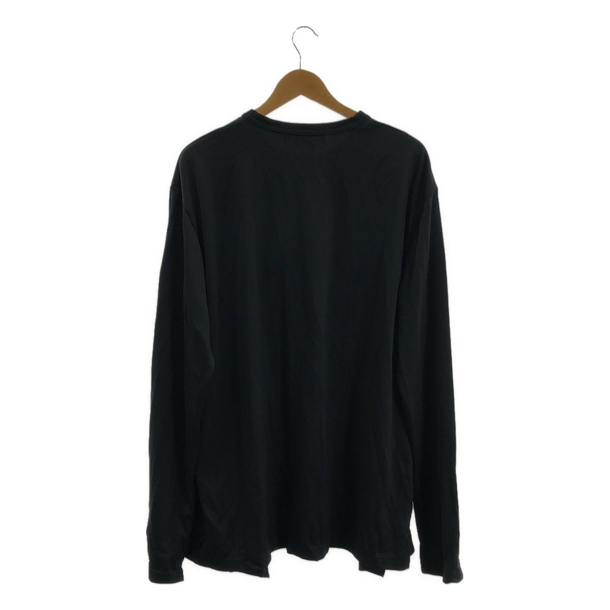 BLACK COMME des GARCONS / 블랙 콤 데 갤슨 | 2018AW | 폴리 에스테르 변형 오버 실루엣 컷소우 | XXL | 남성