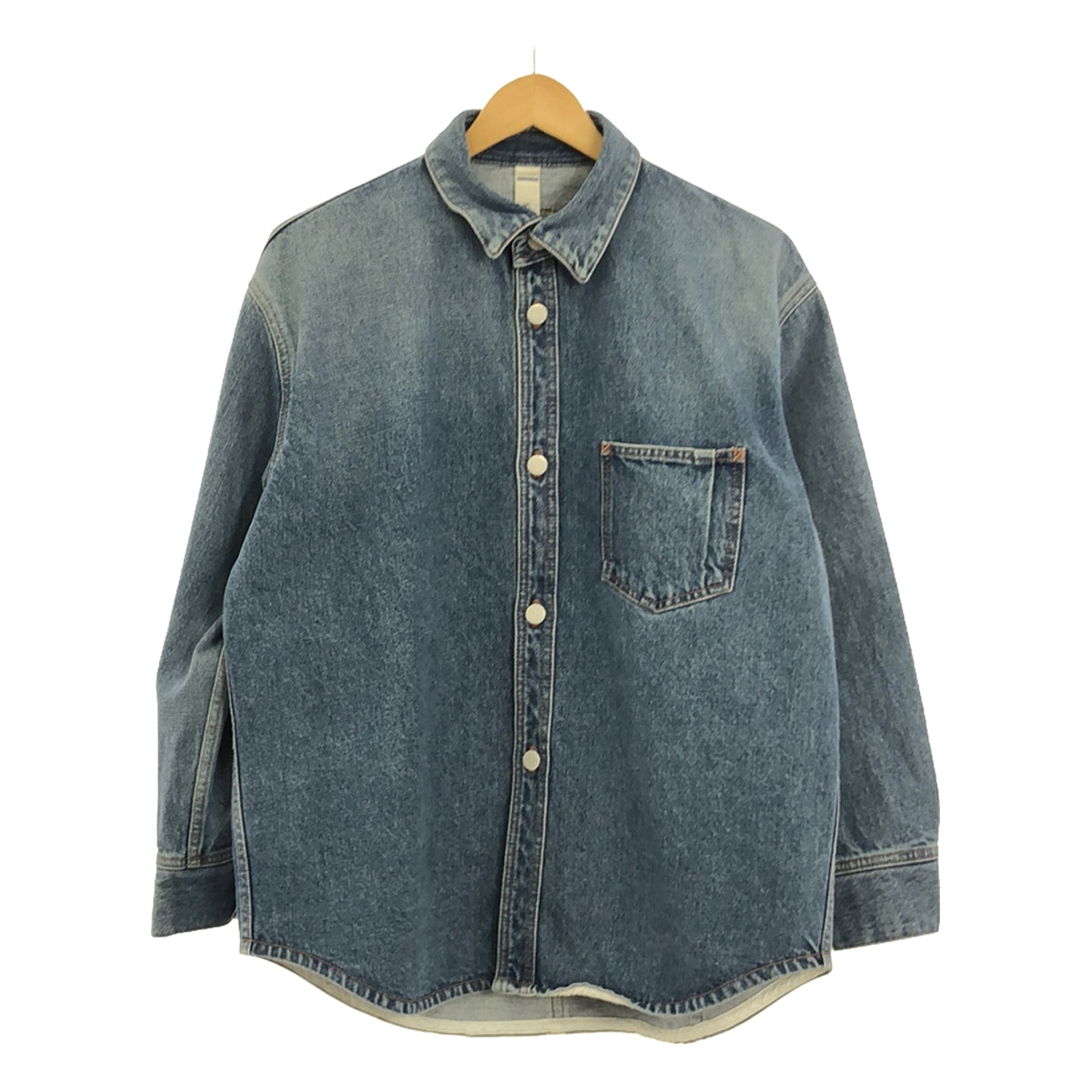 小塚真也 / 小塚真也 | ORDINARY CITY HIS SHIRT / 二手牛仔外套襯衫 |她 |靛藍 |男士