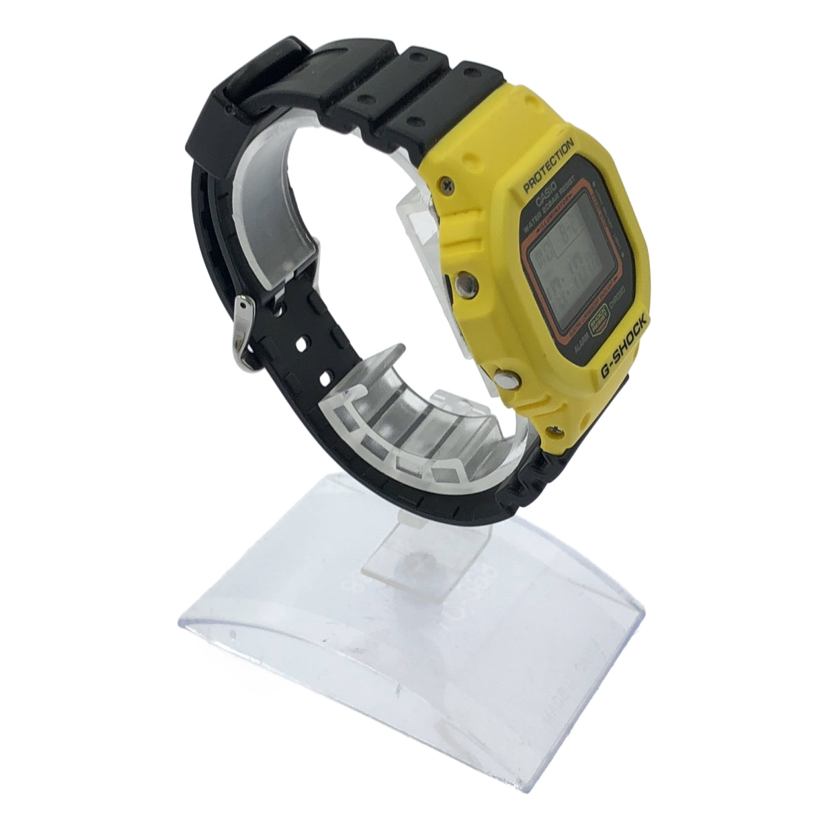 G-SHOCK / 지 쇼크 | THROW BACK 1983 디지털 시계 | 옐로우 | 남성