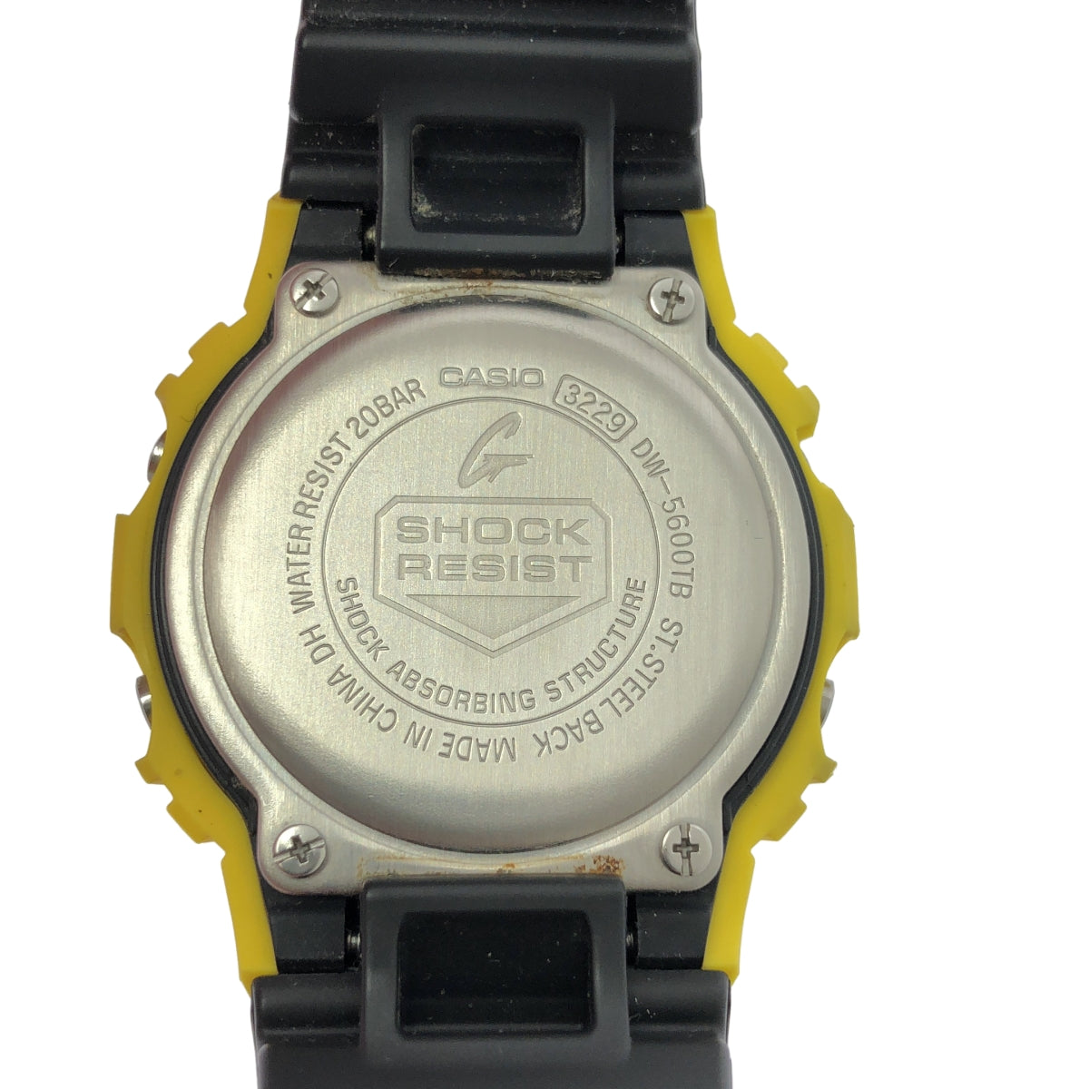 G-SHOCK / 지 쇼크 | THROW BACK 1983 디지털 시계 | 옐로우 | 남성