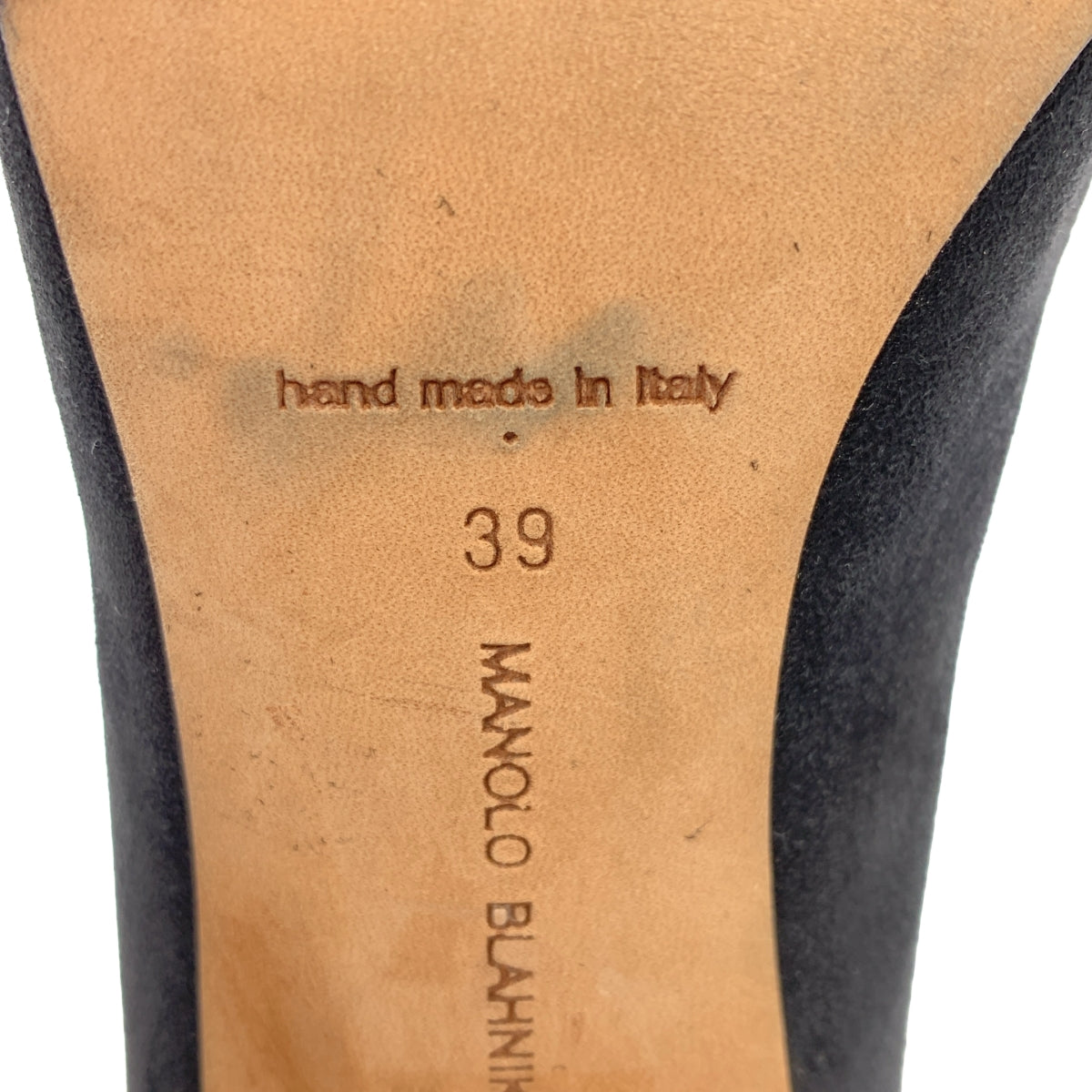 MANOLO BLAHNIK / Manolo Branik | 스웨이드 가죽 백 Zip 힐 부티 짧은 부츠 | 39 |