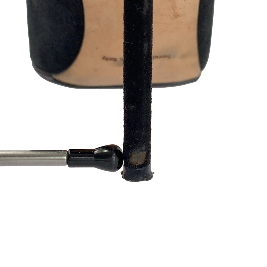 MANOLO BLAHNIK / Manolo Branik | 스웨이드 가죽 백 Zip 힐 부티 짧은 부츠 | 39 |