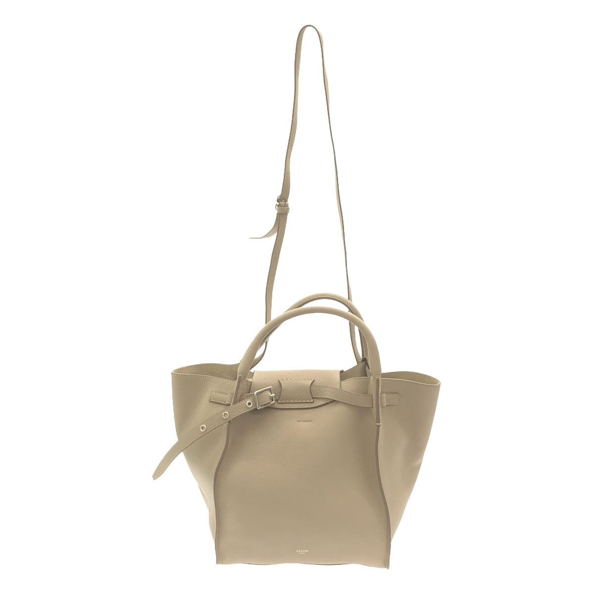 [狀況良好] CELINE | Big Bag 小型雙向手提單肩包 |灰色 |女性的