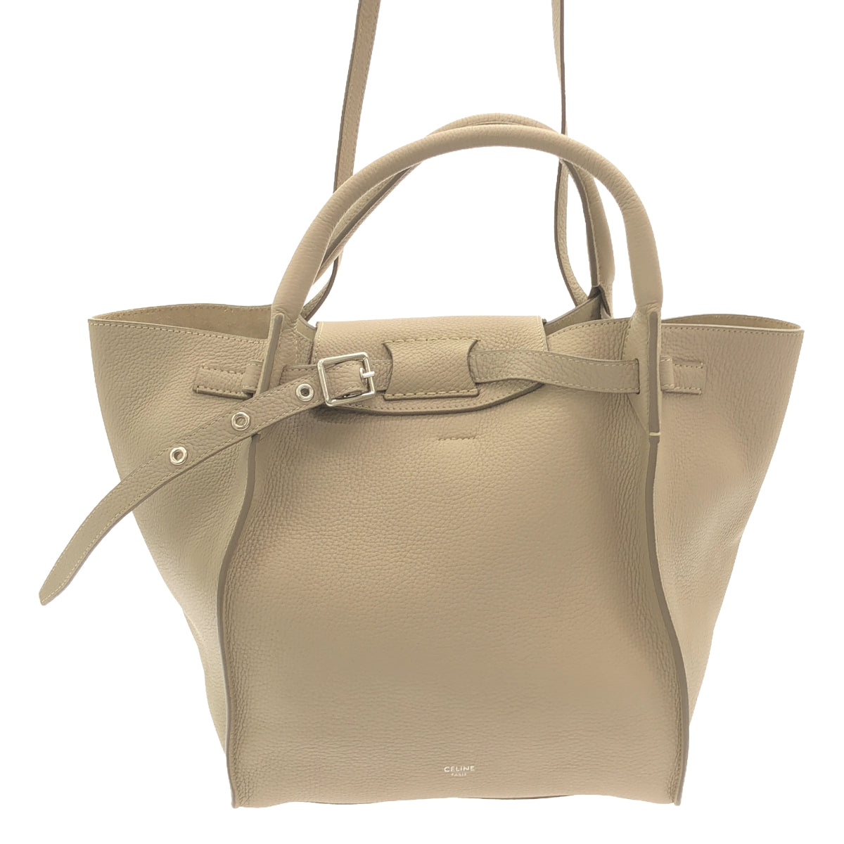 [狀況良好] CELINE | Big Bag 小型雙向手提單肩包 |灰色 |女性的