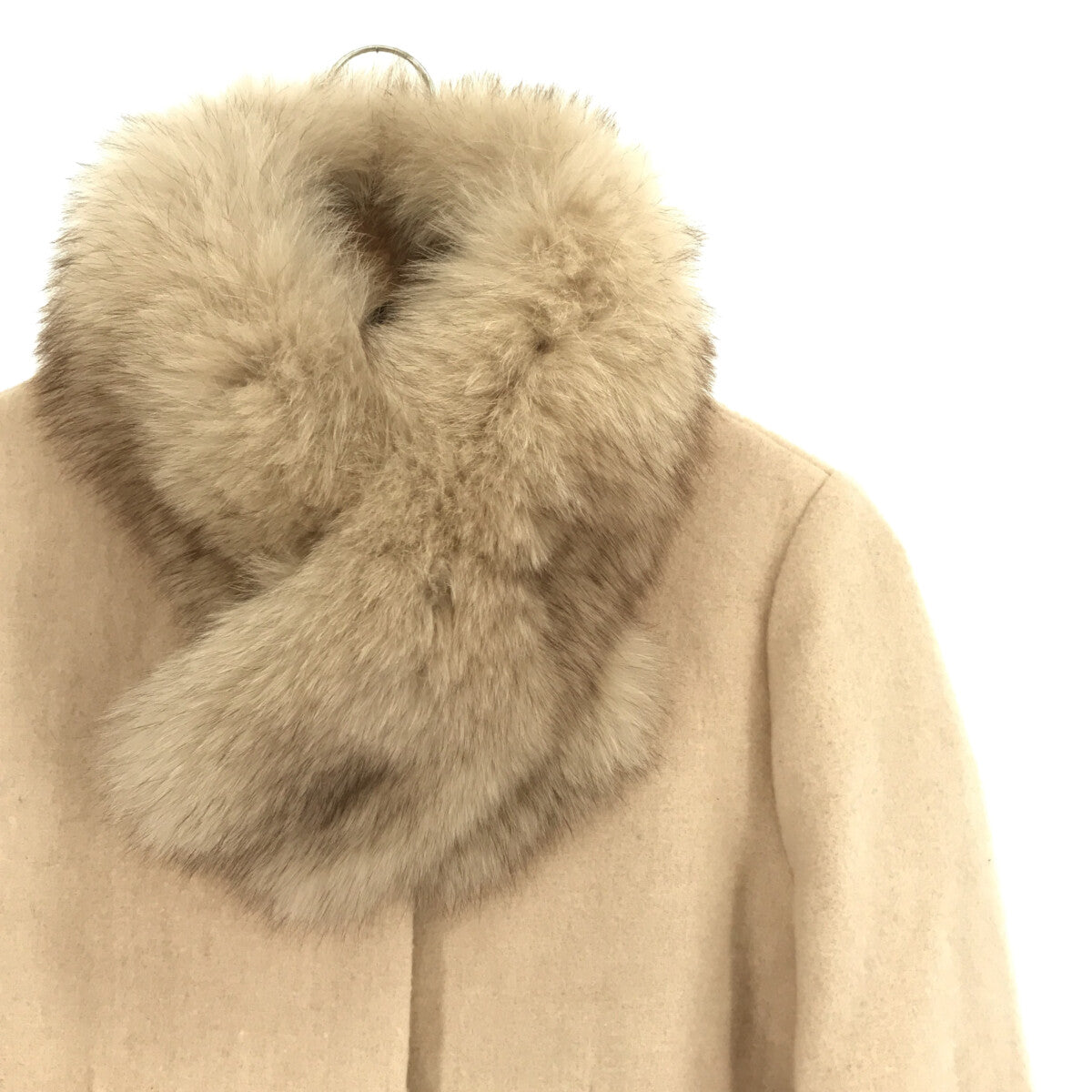 nano・universe | FOX fur 5way coat | 36 | Ivory | Women's