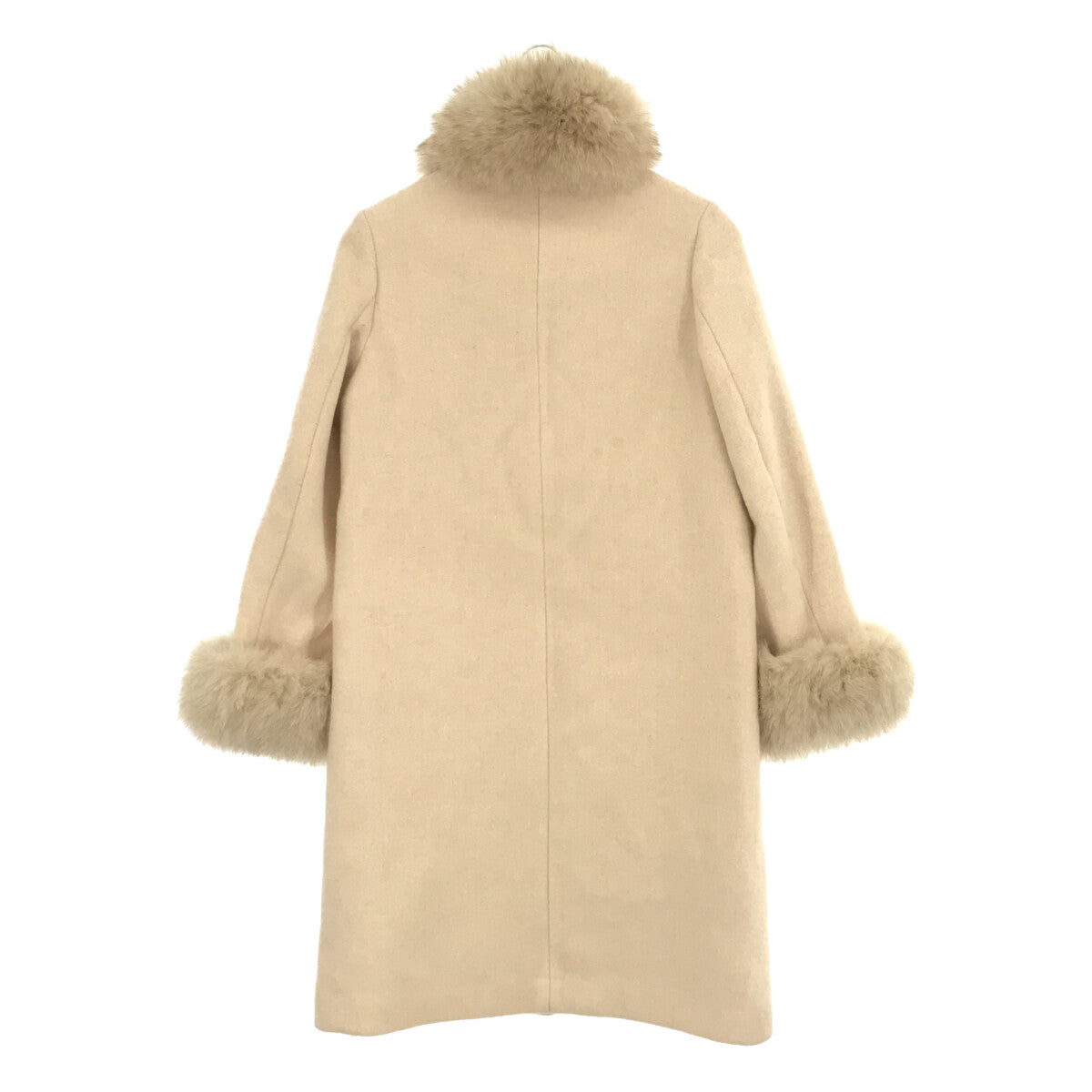 nano・universe | FOX fur 5way coat | 36 | Ivory | Women's