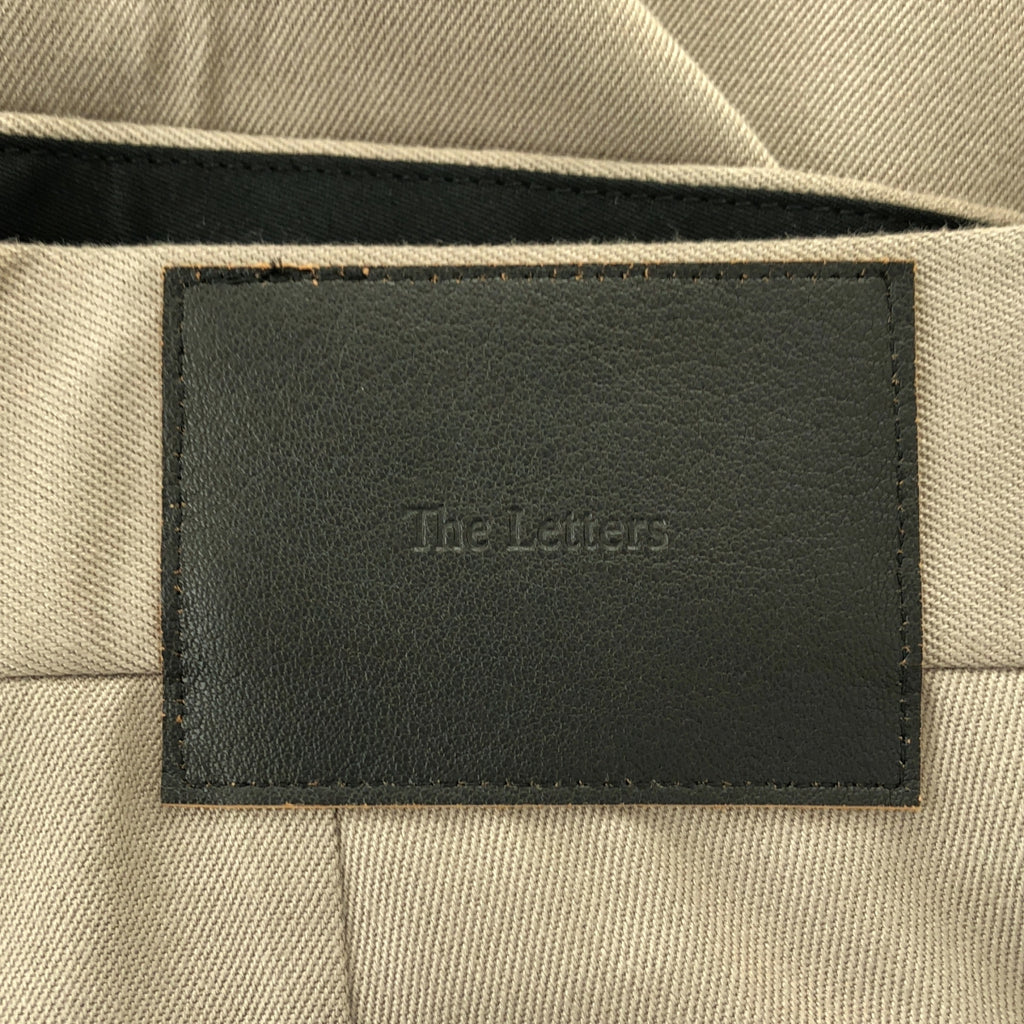 The Letters / レターズ | 2024SS | WESTERN WIDE TROUSERS RAYON GABARDINE レーヨンギャバジン ウエスタン ワイド トラウザー パンツ | グレー | L | メンズ