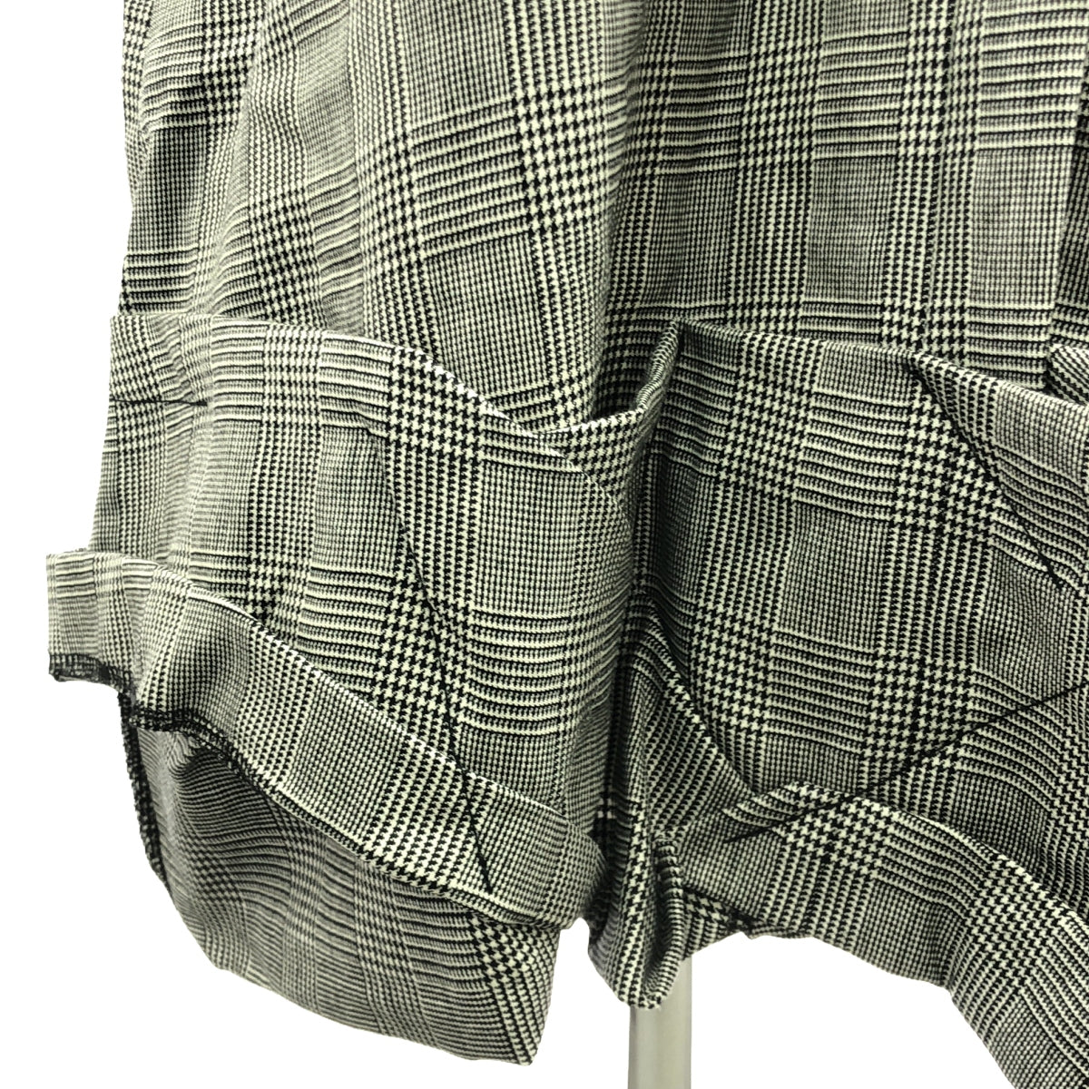 COMME des GARCONS | 2013SS | Glen check cut-off dress with suspender skirt | L | Women's