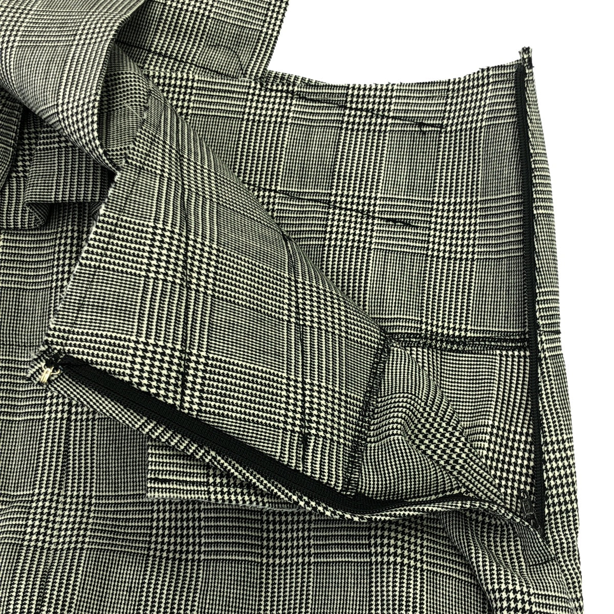 COMME des GARCONS | 2013SS | Glen check cut-off dress with suspender skirt | L | Women's