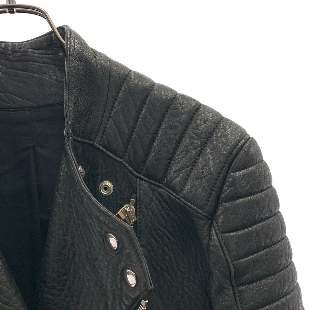 BALMAIN / バルマン | 2013AW | ラムスキン バイカー レザー ライダース ジャケット | 44 | メンズ