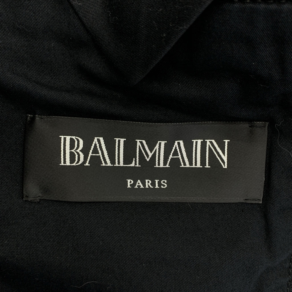 BALMAIN / バルマン | 2013AW | ラムスキン バイカー レザー ライダース ジャケット | 44 | メンズ