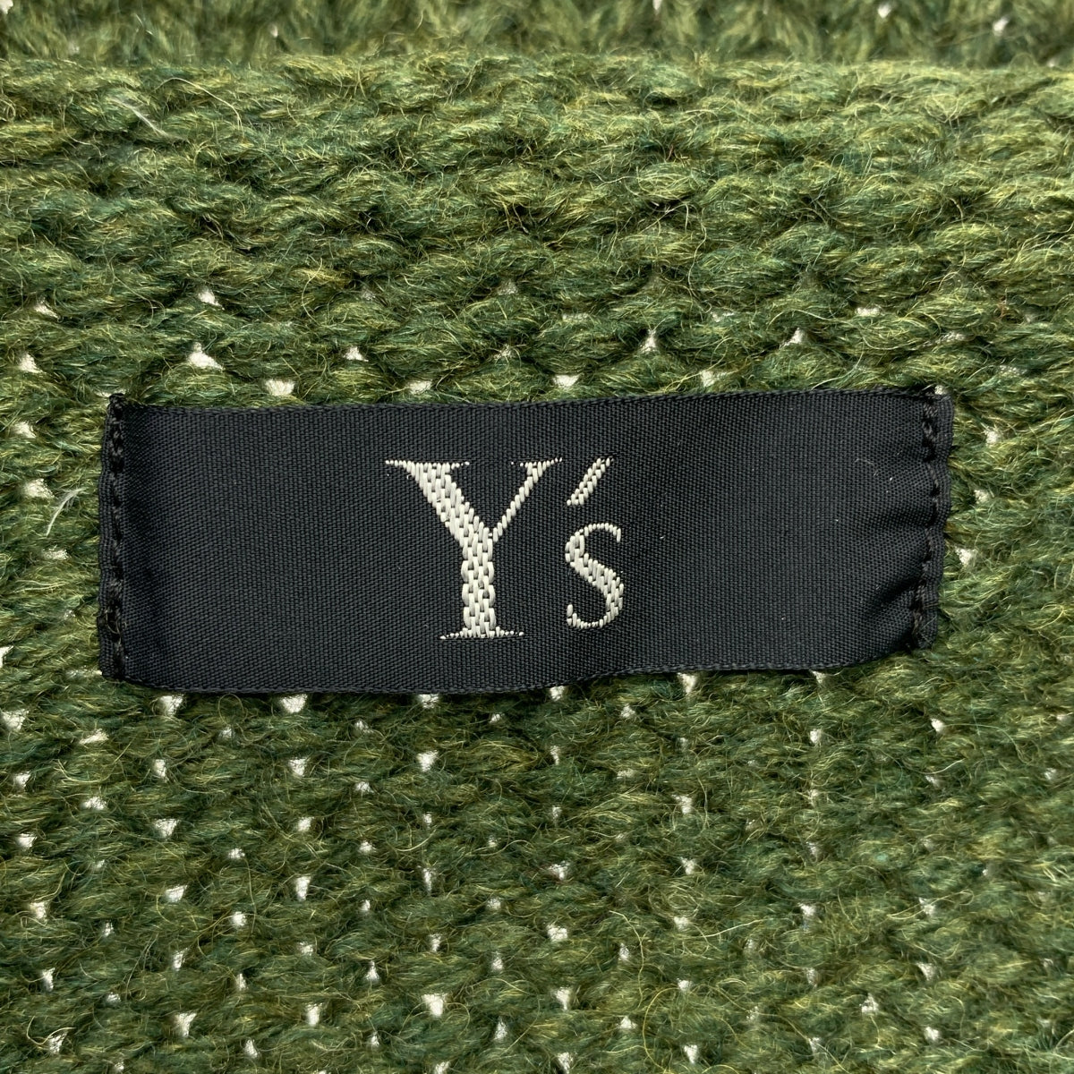 Y's / Y's Yohji Yamamoto | 2021 秋冬系列 | 羊毛考維坎絞花針織外套 |