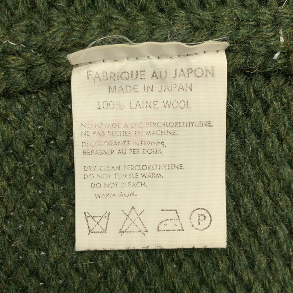 Y's / Y's Yohji Yamamoto | 2021 秋冬系列 | 羊毛考維坎絞花針織外套 |