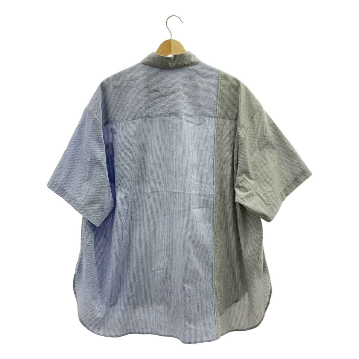 Name. / 이름 | 2023SS | 바이 컬러 스트라이프 오버 실루엣 셔츠 | 2 |