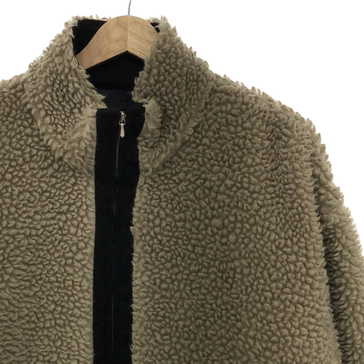 stein / シュタイン | WOOL BOA ZIP LONG JACKET / ウール ボア オーバー ジャケット | S | メンズ – KLD