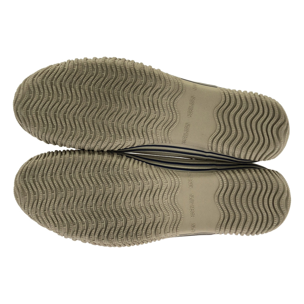 【成色極佳】SPINGLE MOVE | 皮革側邊鬆緊帶運動鞋 | 43碼 | 白色 | 男款