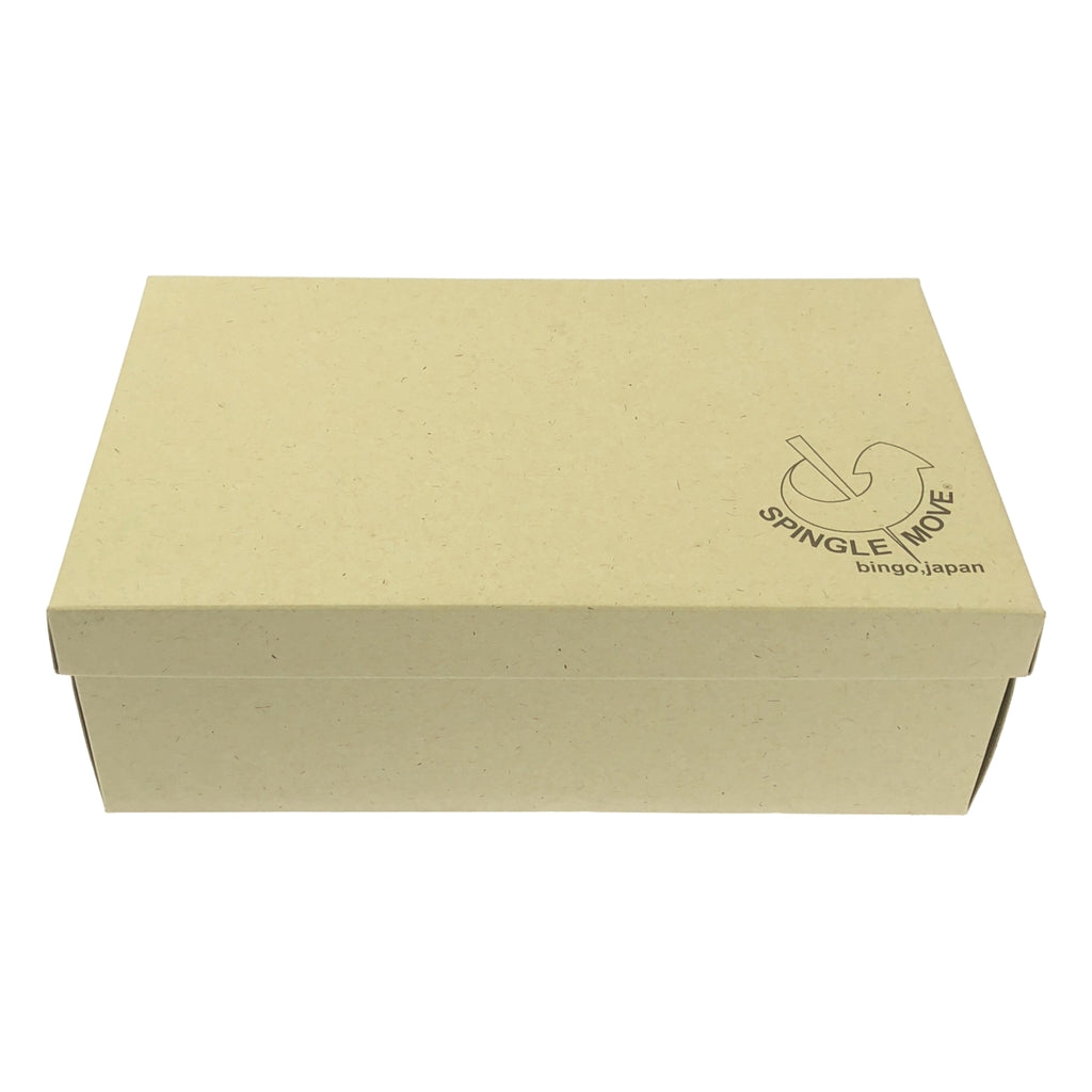 【成色極佳】SPINGLE MOVE | 皮革側邊鬆緊帶運動鞋 | 43碼 | 白色 | 男款