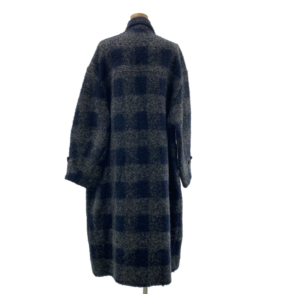 HENRIK VIBSKOV / ヘンリックヴィブスコフ | ウール オーバーシルエット コート | S | レディース