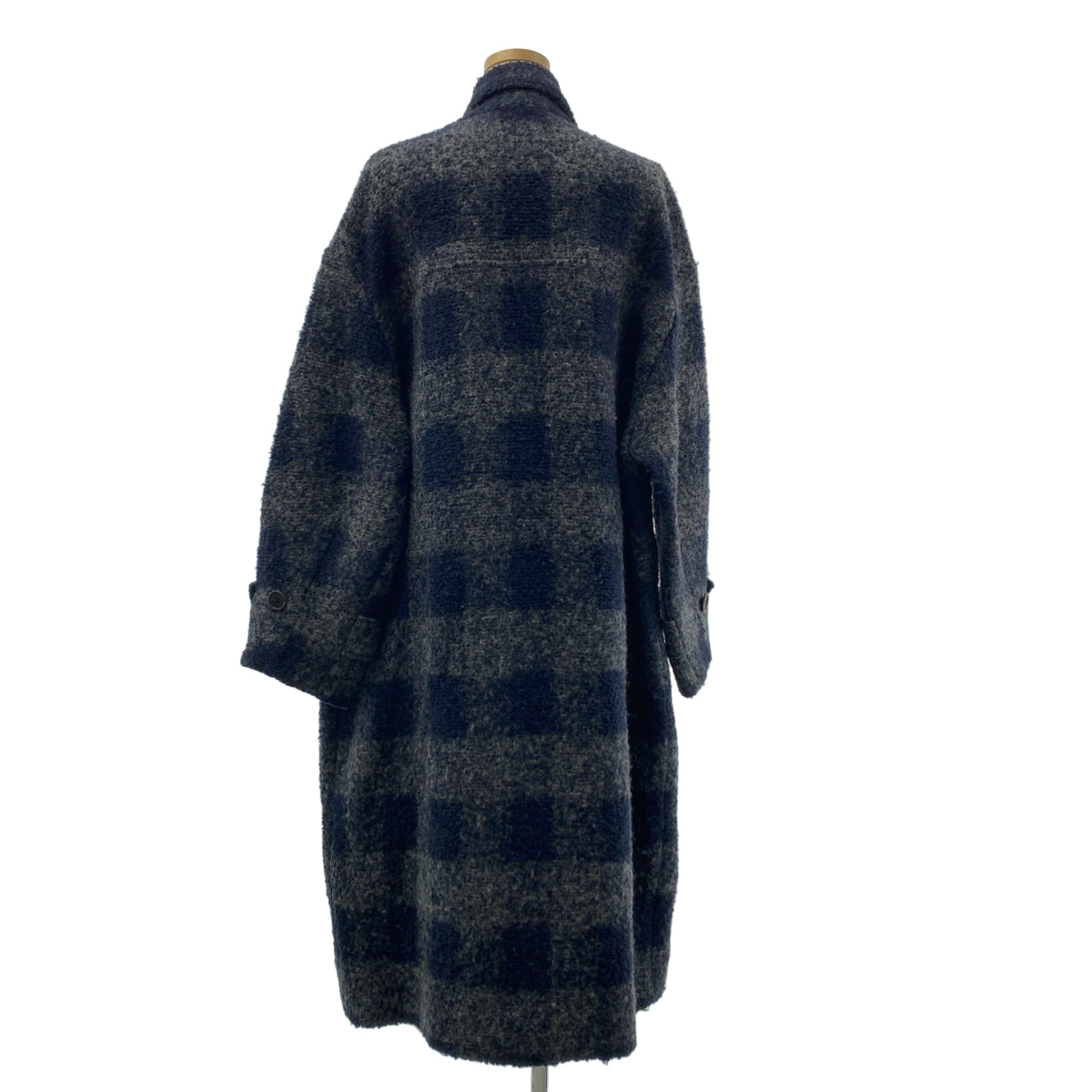 HENRIK VIBSKOV / ヘンリックヴィブスコフ | ウール オーバーシルエット コート | S | レディース