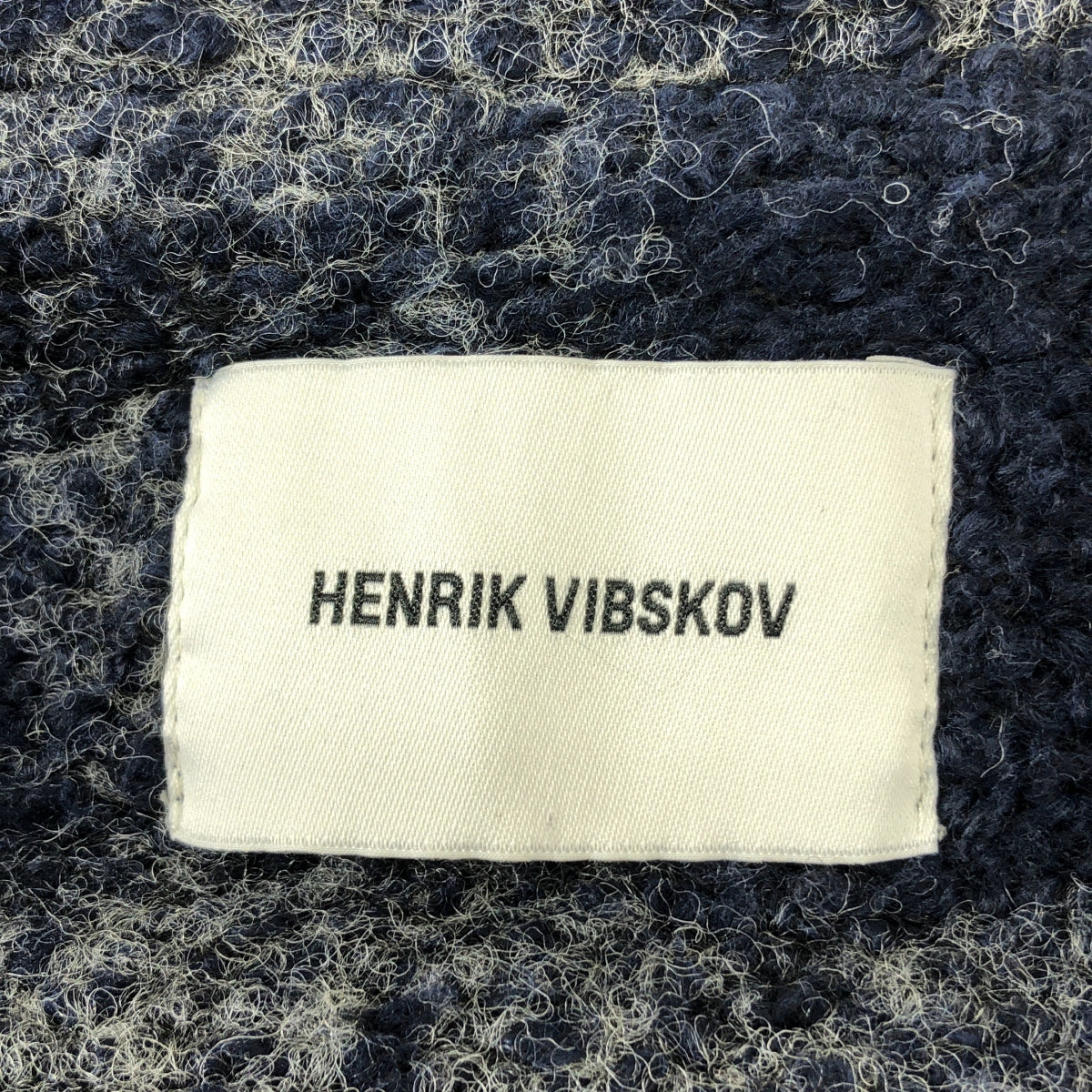 HENRIK VIBSKOV / ヘンリックヴィブスコフ | ウール オーバーシルエット コート | S | レディース