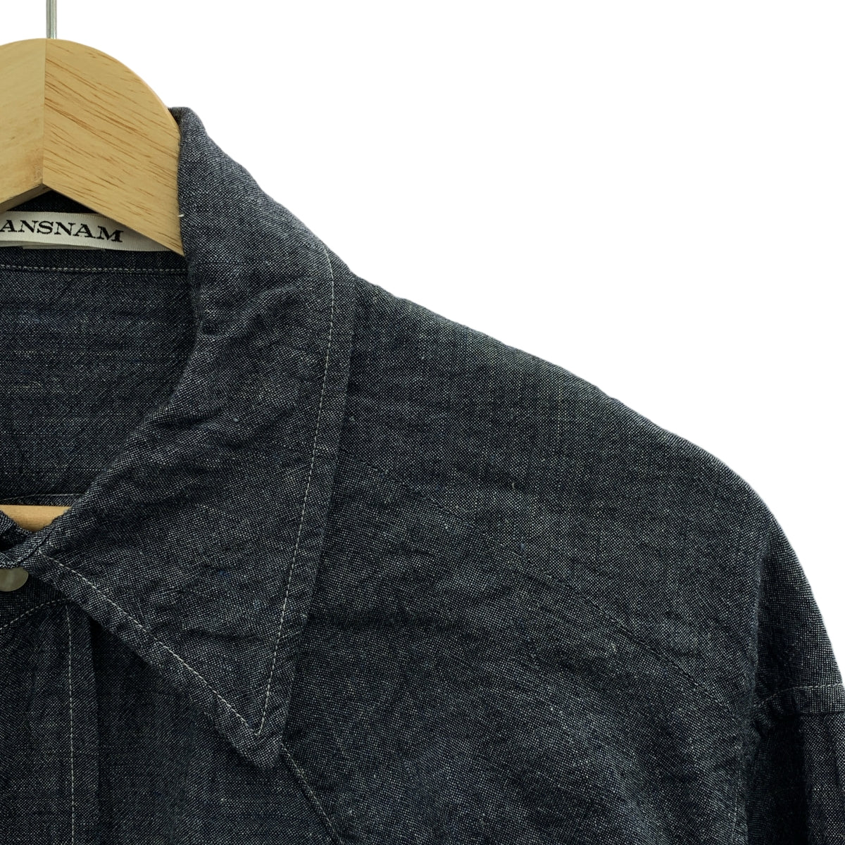 ANSNAM / アンスナム | western デニム ウエスタンシャツ | 02 | メンズ
